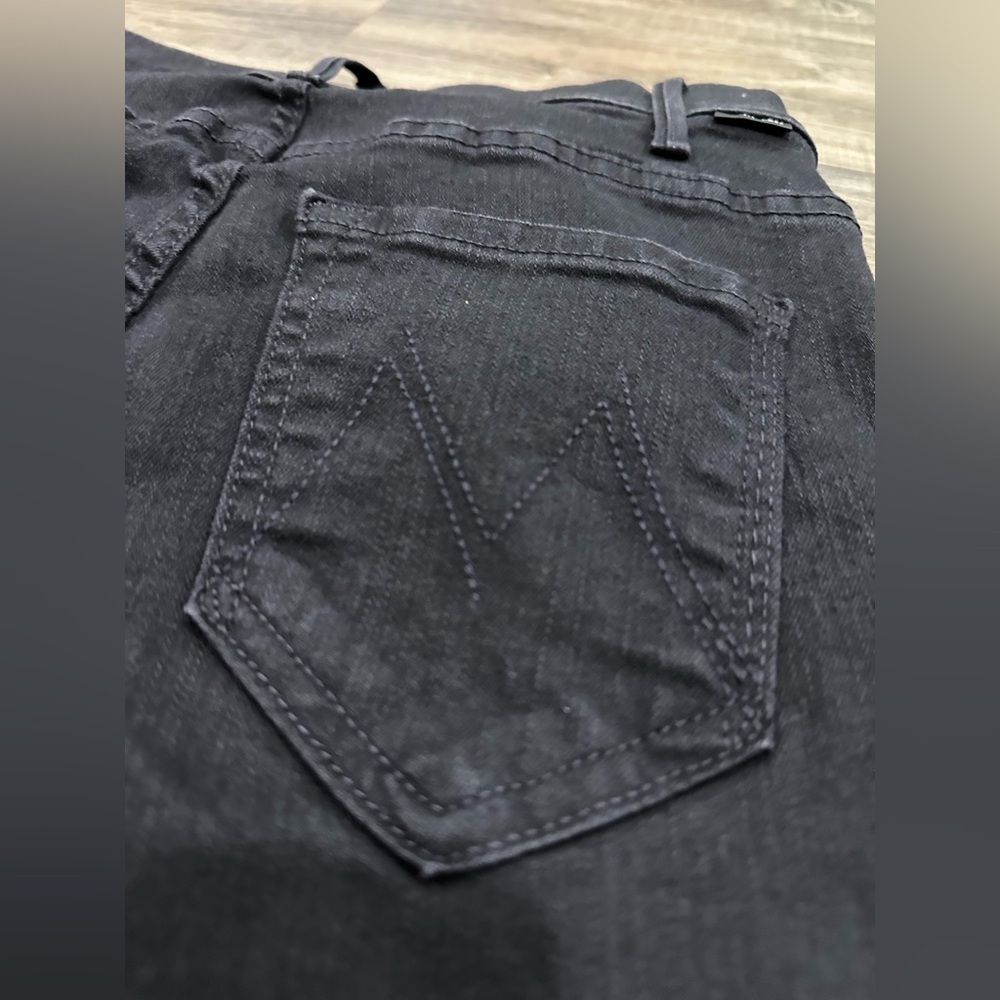 Mother The Hustler Ankle Fray Jeans in Not Guilty - Picture 8 of 10